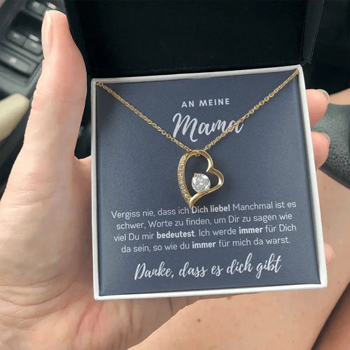 To My Mom Gift Necklace Women Mother Girls Love Heart Necklaces Party New Fashion Jewelry with Box Dropshiping